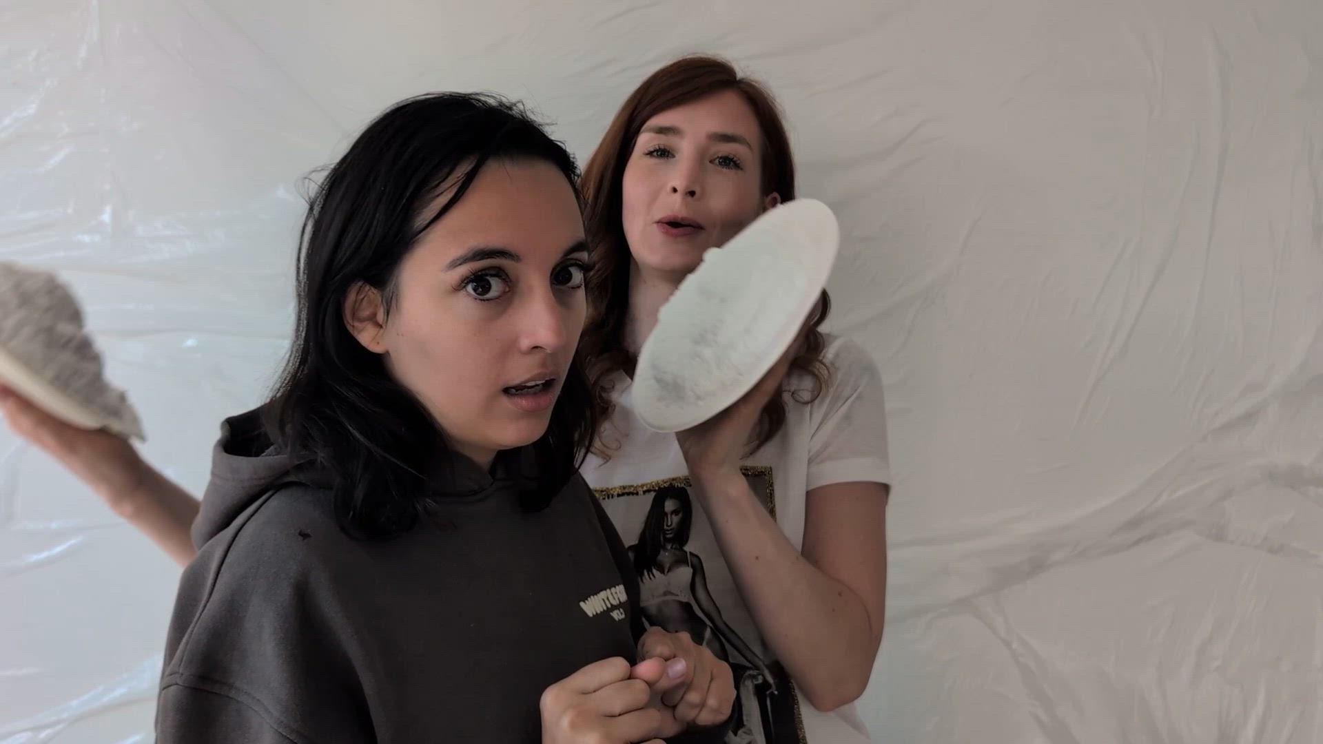 Messy Truth or Dare with Summer Fox: WetNMessy Sploshing Amateur Homem