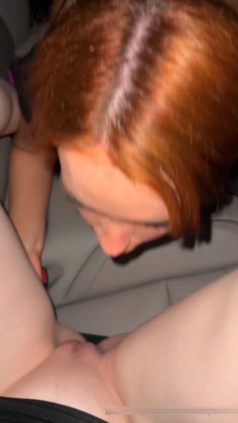 Lesbian squirt explosion soaks car seats in wet messy shower fantasy