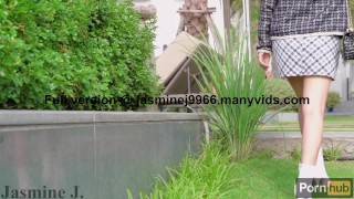 Jasmine J: Wetting the Rooftop – Intense Squirting Experience
